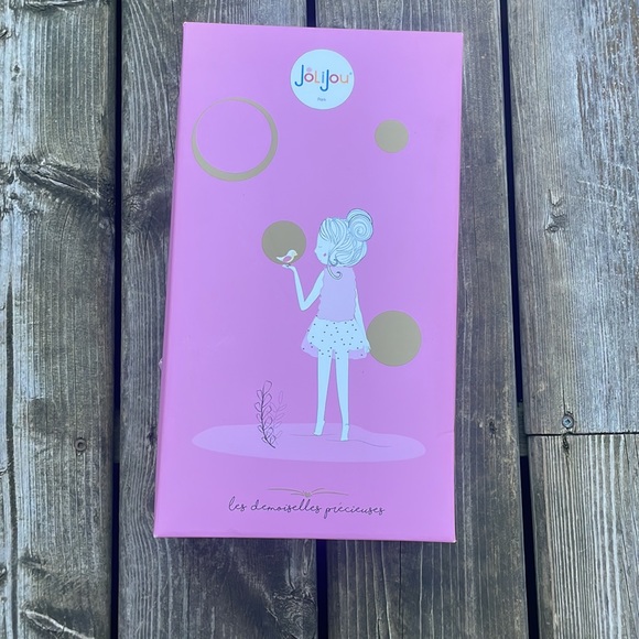 Brand New in Box 
Doudou et Compagnie Jolijou Girls' Cloth Doll Oriane 30cm Pink - Picture 8 of 9